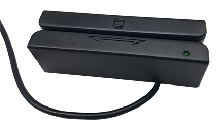 magnetic stripe reader in gps tracking solution