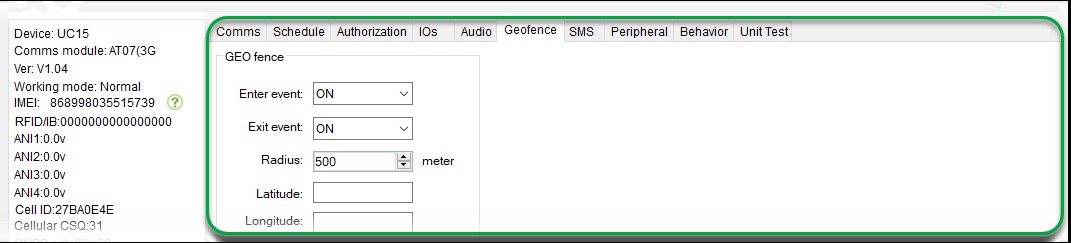 gps tracking device configuation software