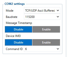 Teltonika GPS tracker with TPMS receiver TP07 via RS232